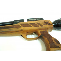 Пневматический пистолет Kral Puncher NP-04 Auto (орех, PCP) Пневматический пистолет Kral Puncher NP-04 Auto (орех, PCP)