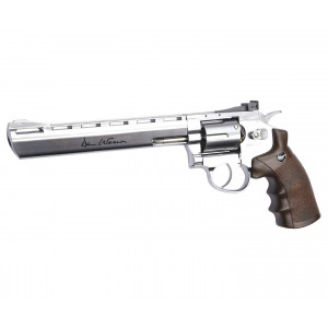 Пневматический револьвер ASG Dan Wesson 8" Silver