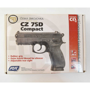 Пневматический пистолет ASG CZ 75D Compact