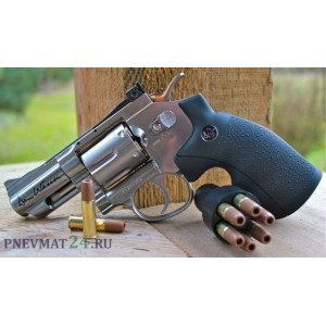 Пневматический револьвер ASG Dan Wesson 2.5" Silver