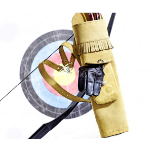 Колчан заспинный (замша)